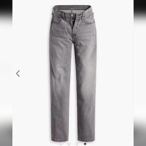 Levi's 501 Gray Wash Straight Jean 27x32, Rare Levi's Tag